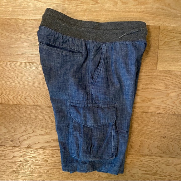 2/$20 Gap Chambray Sz 8 Cargo Shorts - Picture 7 of 7